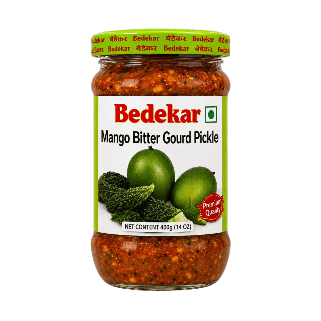 Bedekar Mango Bitter Gourd Pickle 400 g buy online USA - 1
